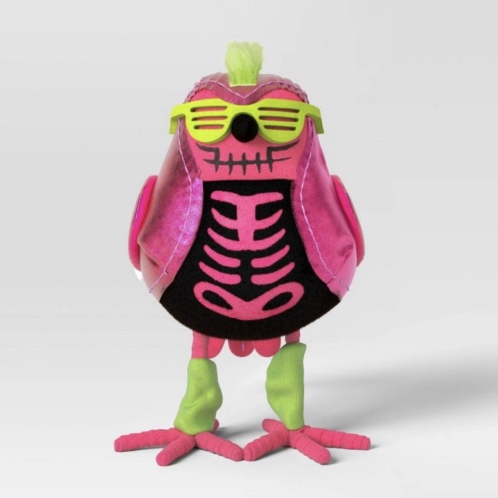 X-Ray Zombie Skeleton Featherly Friends Bird Hyde and EEK Halloween